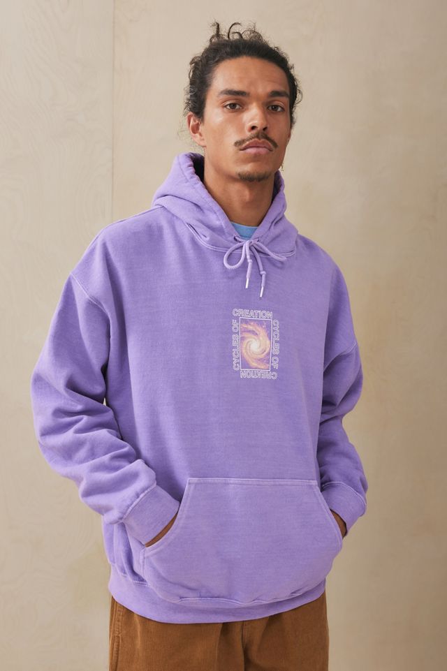 UO Lilac Galaxy Hoodie  #1