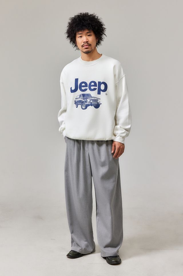 UO White Jeep Sweatshirt #2
