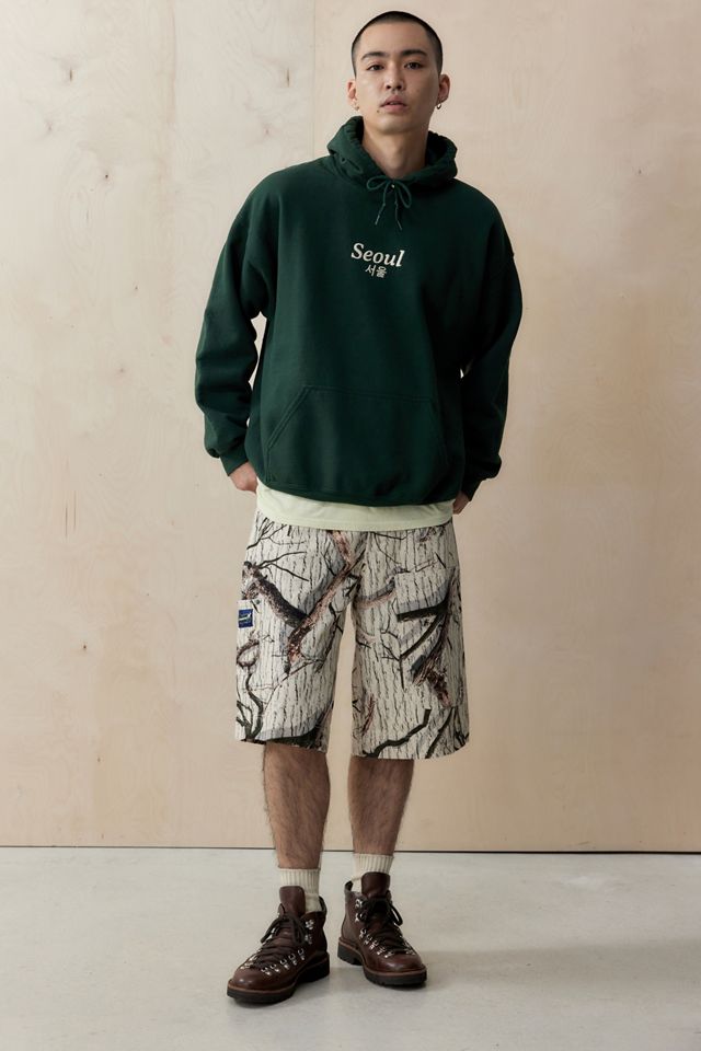 UO Green Seoul Hoodie #1