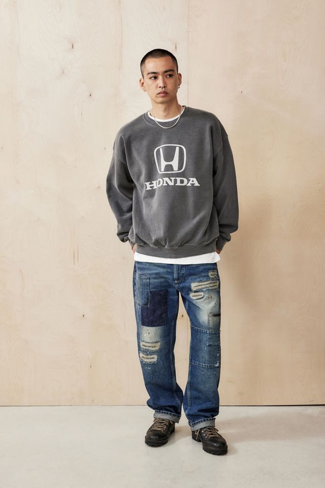 Sweat à capuche UO Honda noir #1