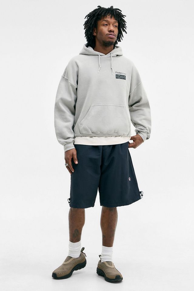 UO Grey Icons Hoodie #1