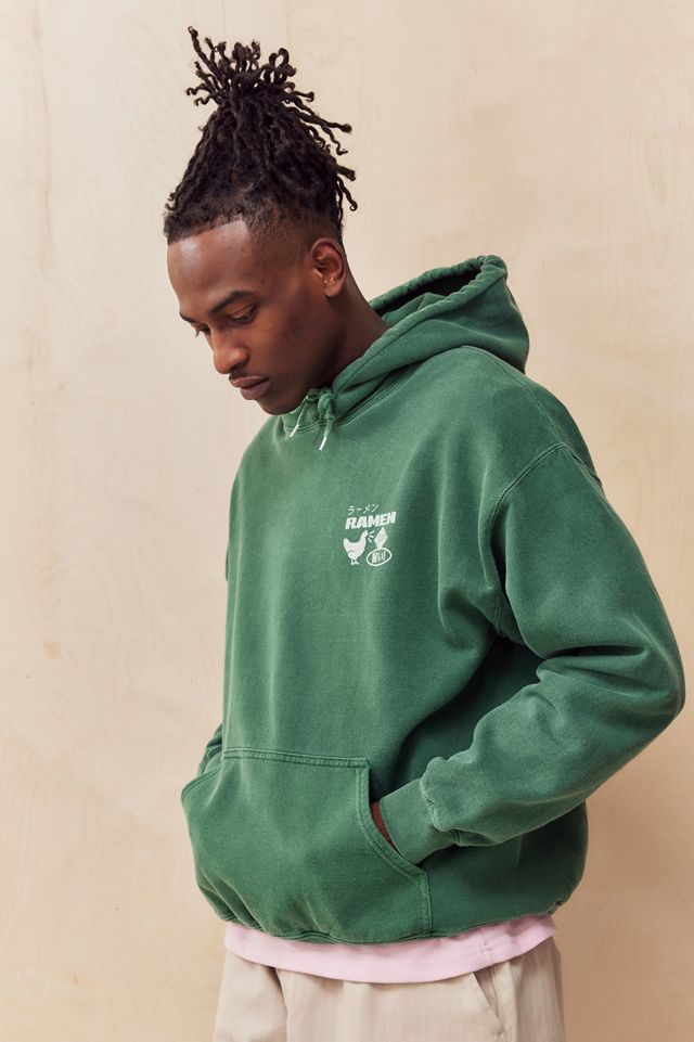 UO Green Ramen Hoodie #1