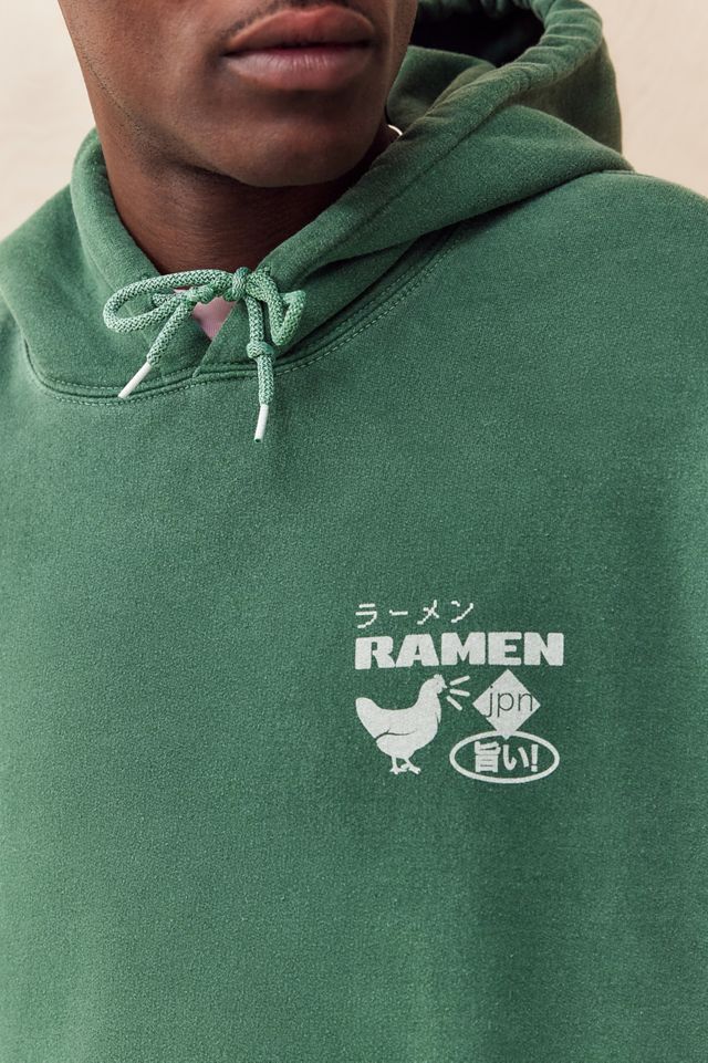 UO Green Ramen Hoodie #2