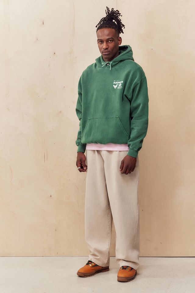 UO Green Ramen Hoodie #3