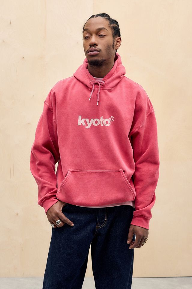 UO Red Kyoto Hoodie #1