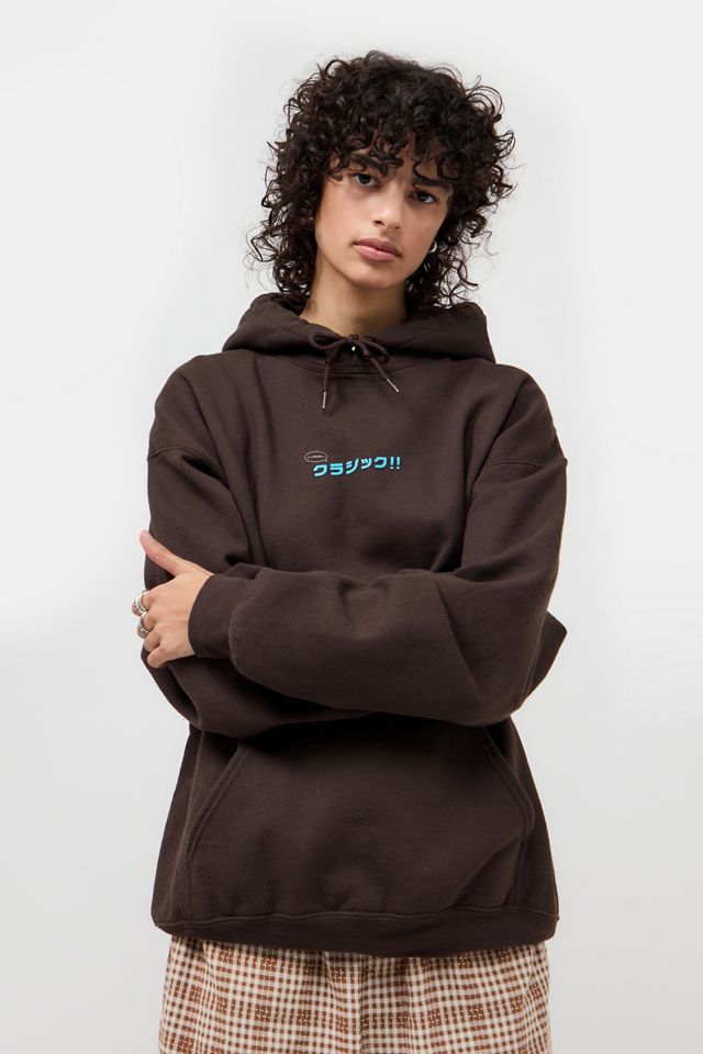 UO Brown Car Hoodie #6
