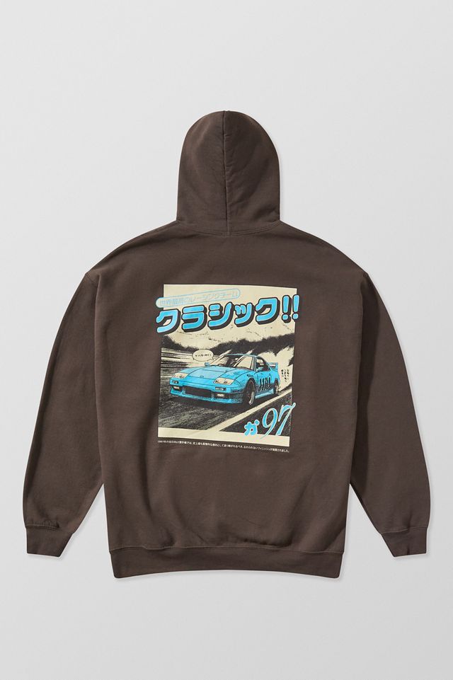 UO Brown Car Hoodie #7