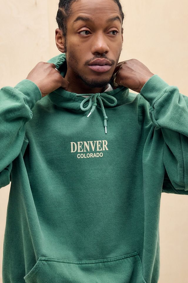 UO Green Denver Hoodie #2