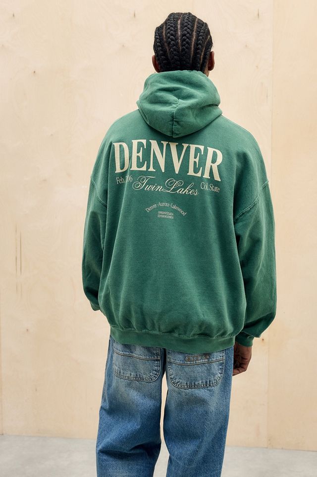 UO Green Denver Hoodie #3