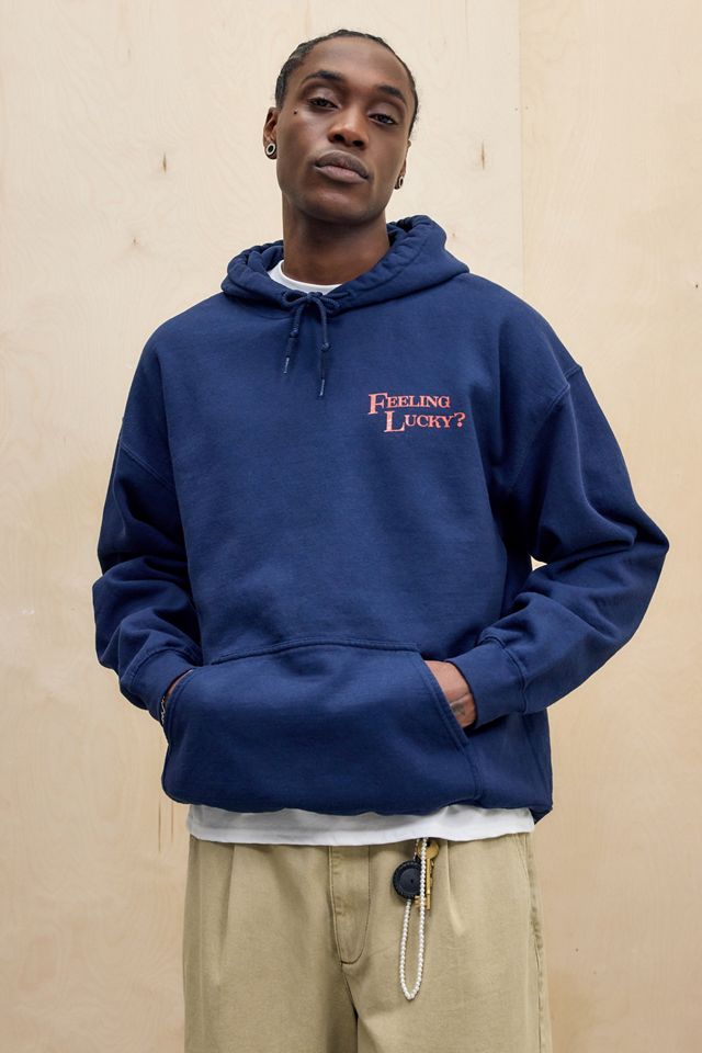 UO Navy Feeling Lucky Hoodie #2