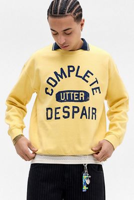 UO Yellow Utter Despair Sweatshirt