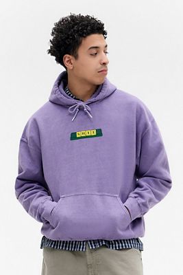 UO Lilac Sh*t Letters Hoodie