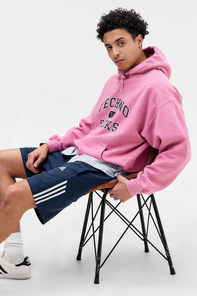 UO Pink Techno Hoodie #1