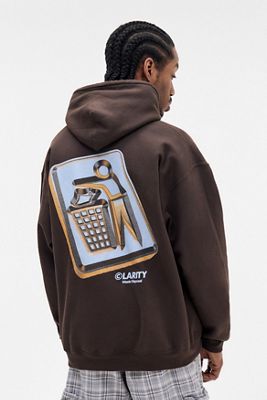 UO Brown Trash Hoodie