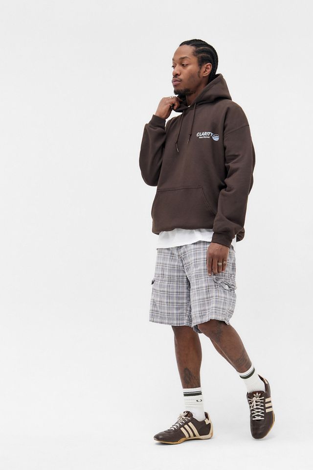 UO Brown Trash Hoodie