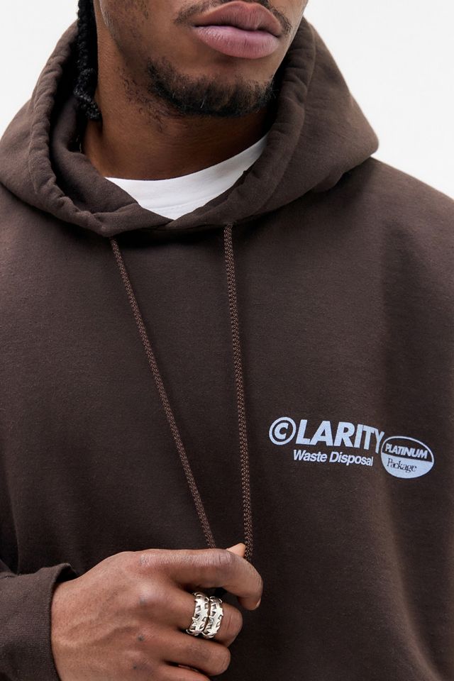 UO Brown Trash Hoodie