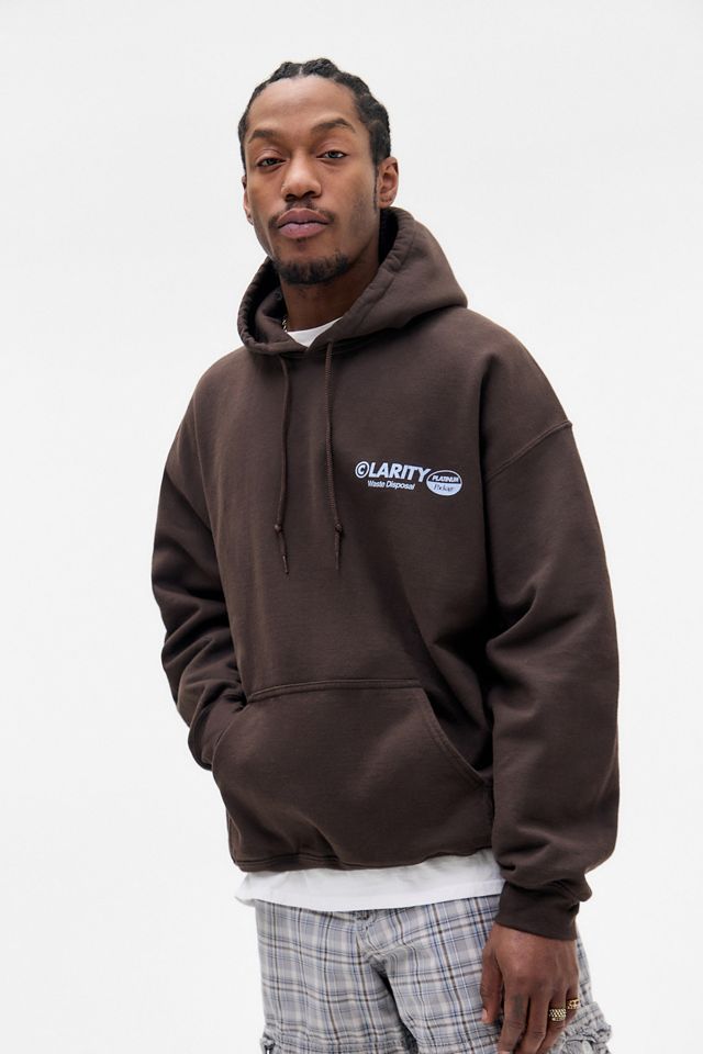 UO Brown Trash Hoodie
