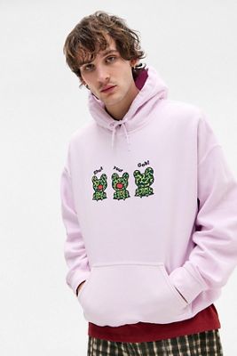 UO Pink Shut Your Gob Hoodie