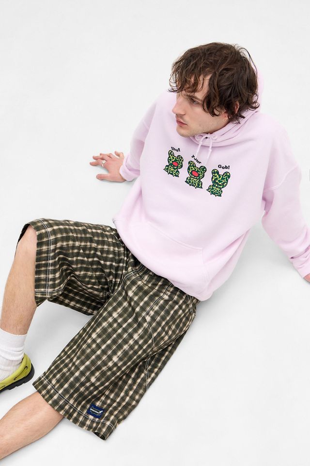 UO Pink Shut Your Gob Hoodie #2