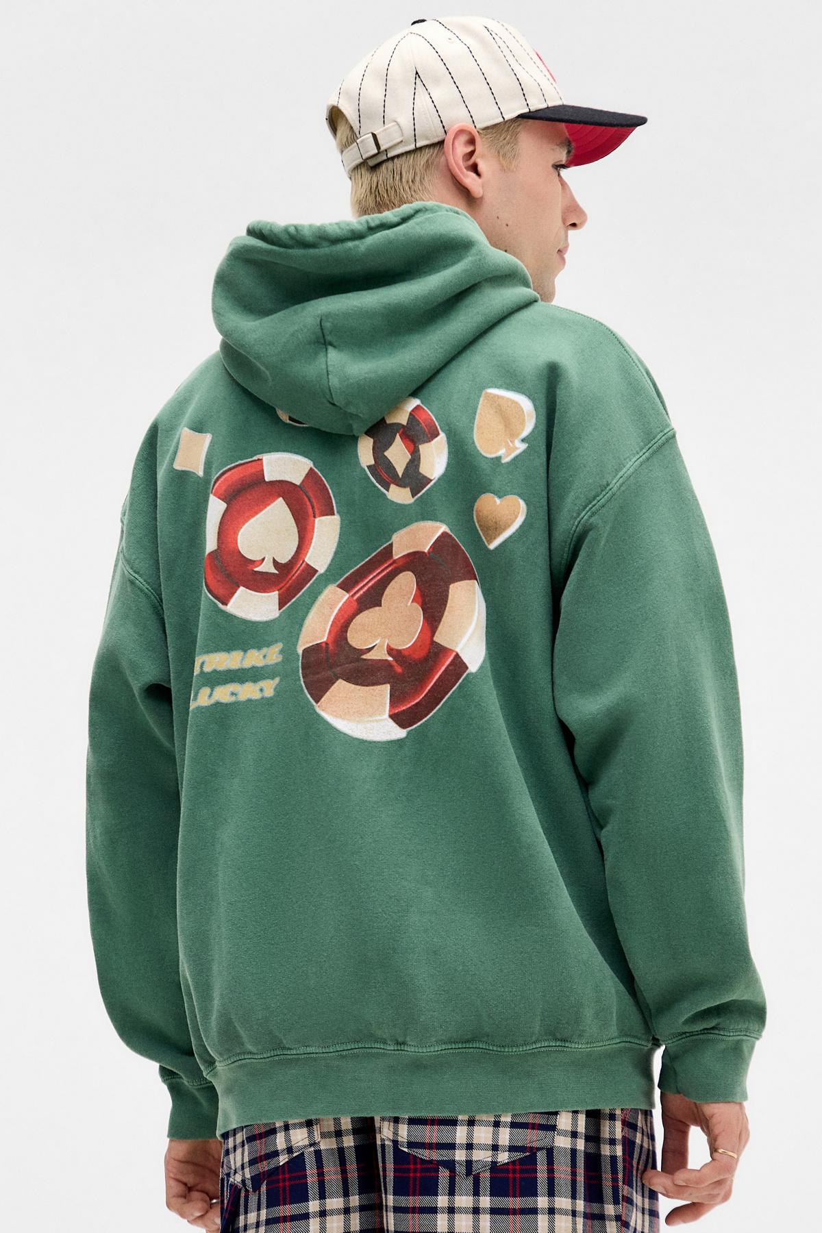 UO Green Player Hoodie