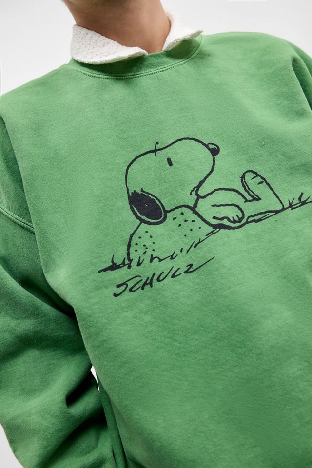 Sweat à capuche UO Green Snoopy #2