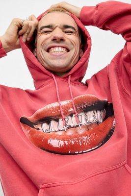 Felpa con cappuccio UO Red Grills