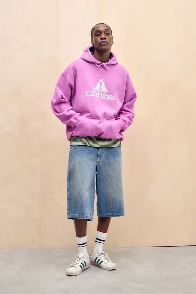 UO Pink Out Of Ideas Hoodie #1