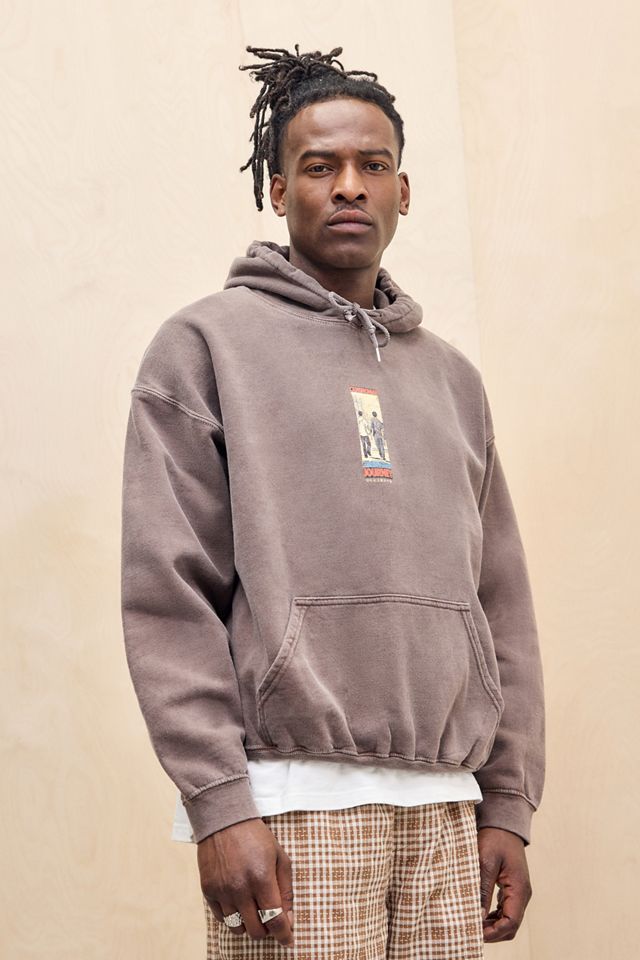 UO Brown Kyoto Hoodie #1