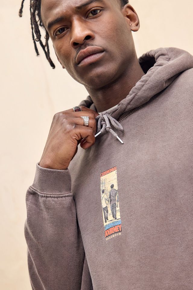 UO Brown Kyoto Hoodie #2