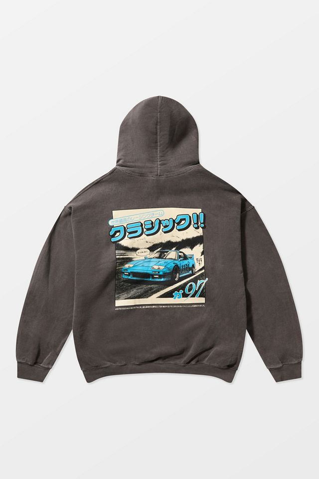 UO Brown Car Hoodie #7