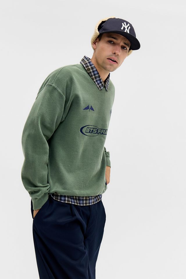 iets frans... Green Football Sweatshirt #2