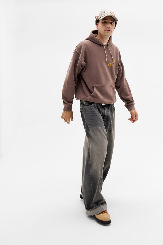 UO Brauner Snoopy Kapuzenpullover #2