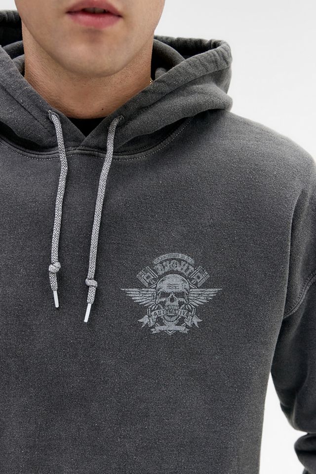 UO Schwarze Flügel Kapuzenpullover #2