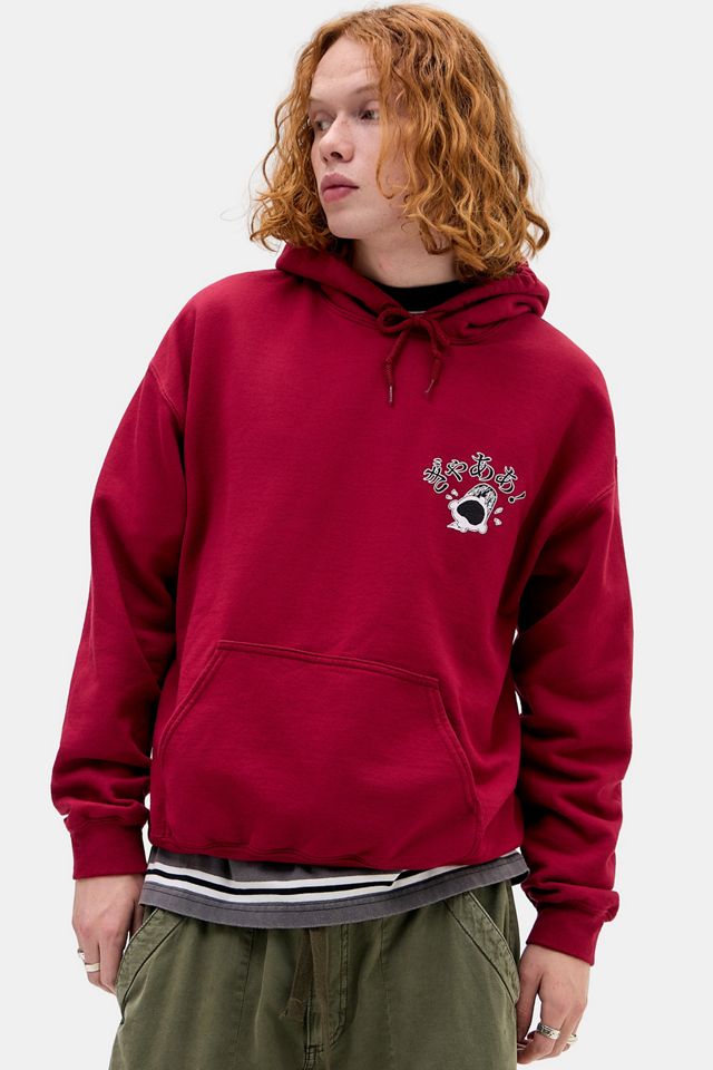 Sweat à capuche UO Snoopy rouge #1