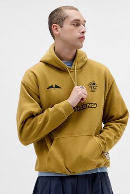 iets frans... Gelber Fußball-Hoodie