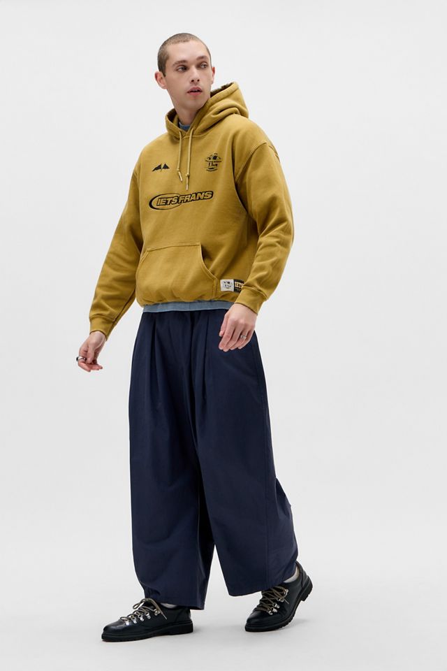 iets frans... Yellow Football Hoodie #2