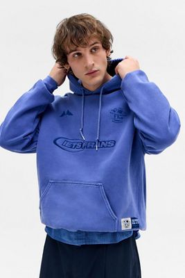 iets frans... Kobaltblauer Fußball-Hoodie