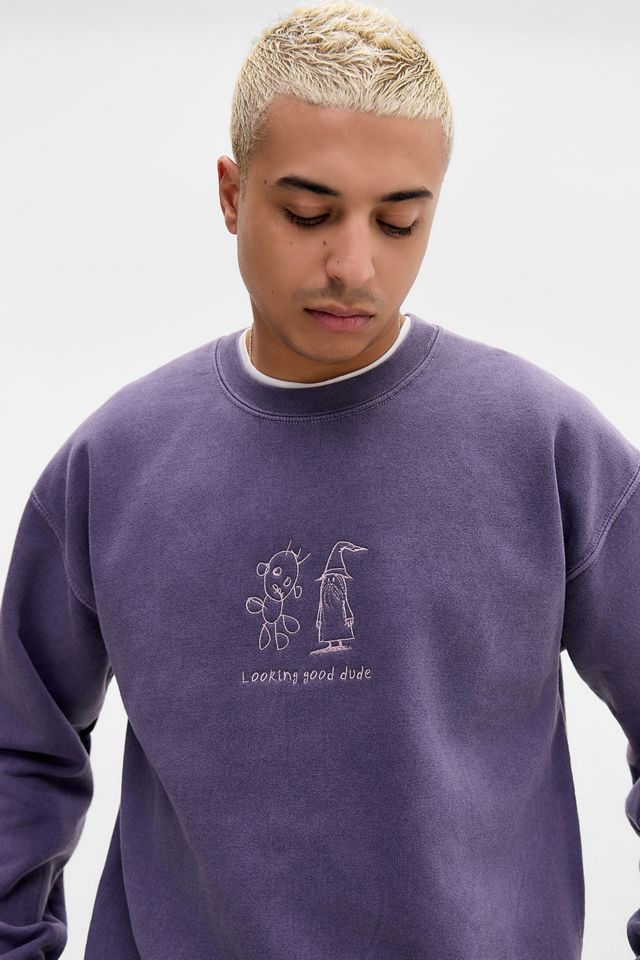 UO Purple Wizard Sweatshirt | Urban Outfitters UK