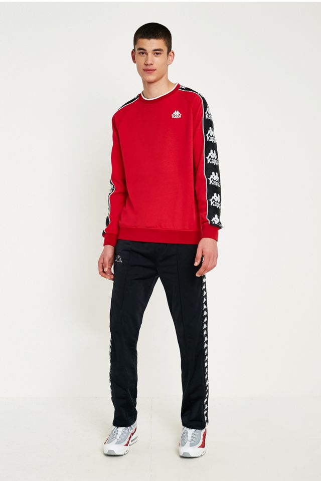Kappa Taped Logo Long-Sleeve Crew Neck Sweatshirt #2