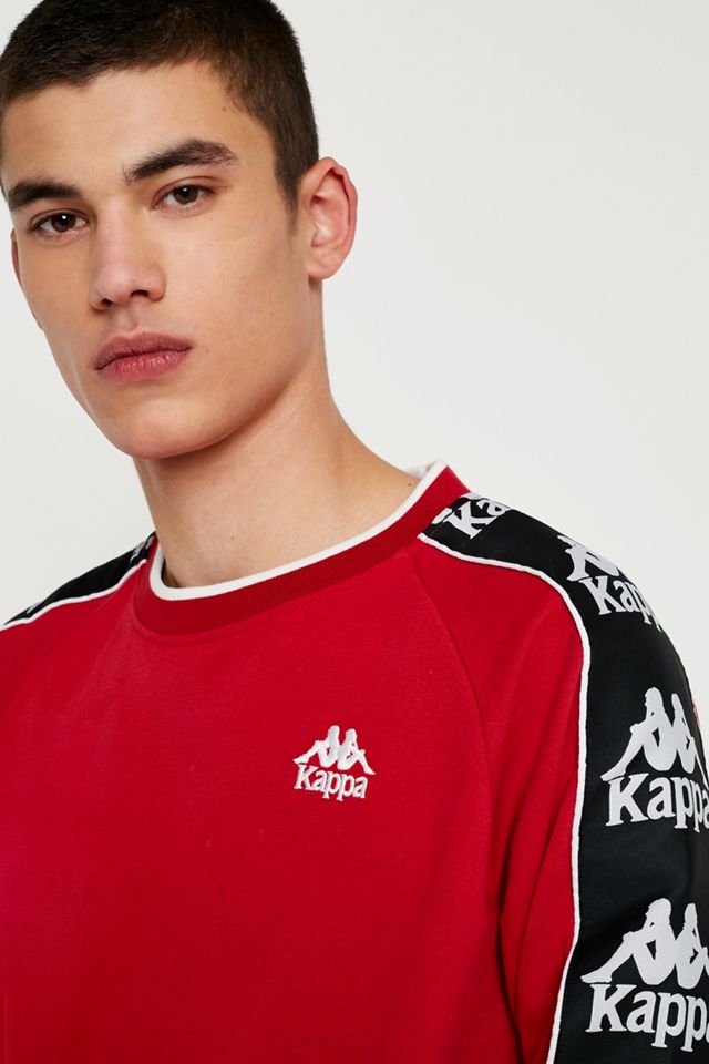 Kappa Taped Logo Long-Sleeve Crew Neck Sweatshirt #3
