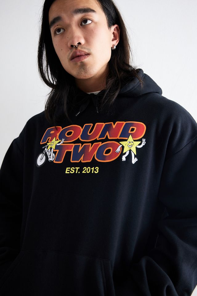 Sweat à capuche Round Two UO Exclusive Black Star Club #3