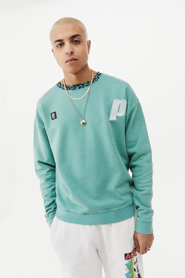 Sweat-shirt ras du cou contrastant Prince UO Exclusive #2