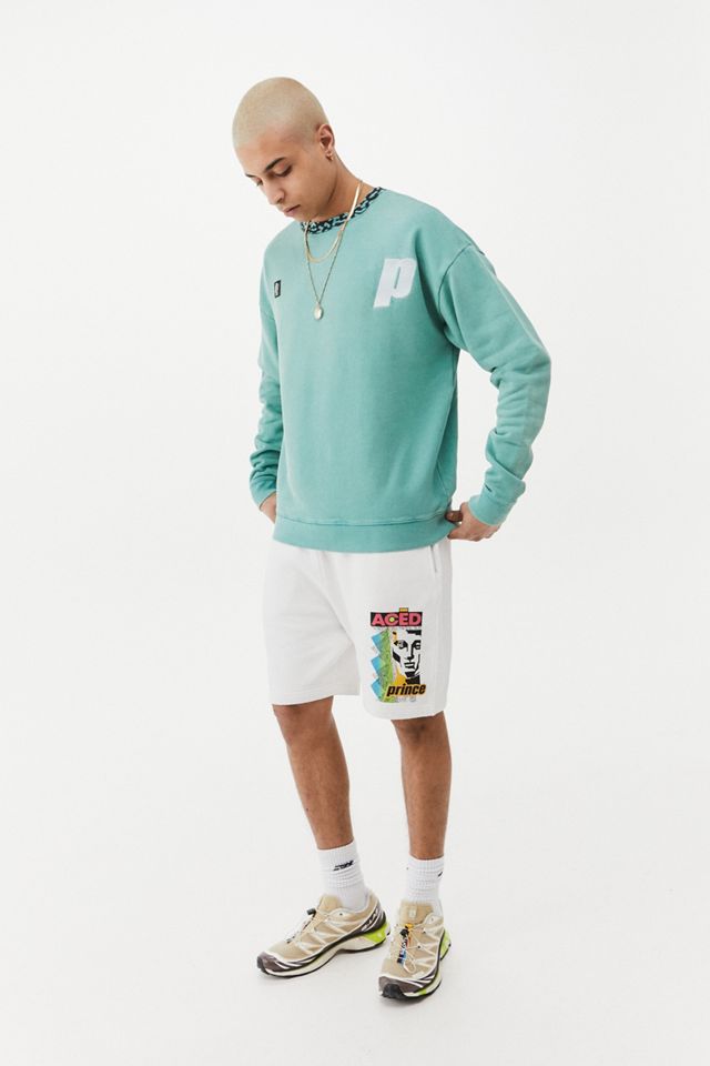 Sweat-shirt ras du cou contrastant Prince UO Exclusive #4