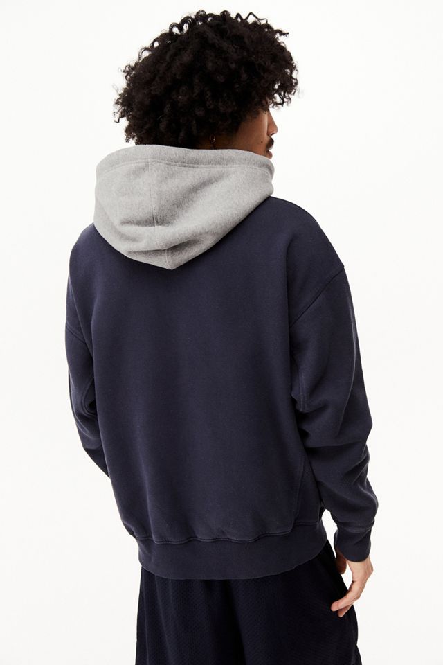 Russel Athletic UO Exclusive Navy Kanter Hooded Sweatshirt #4