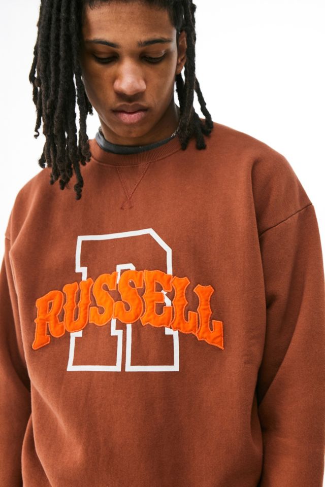 Russell Athletic UO Exclusive Brown Layered Sweatshirt