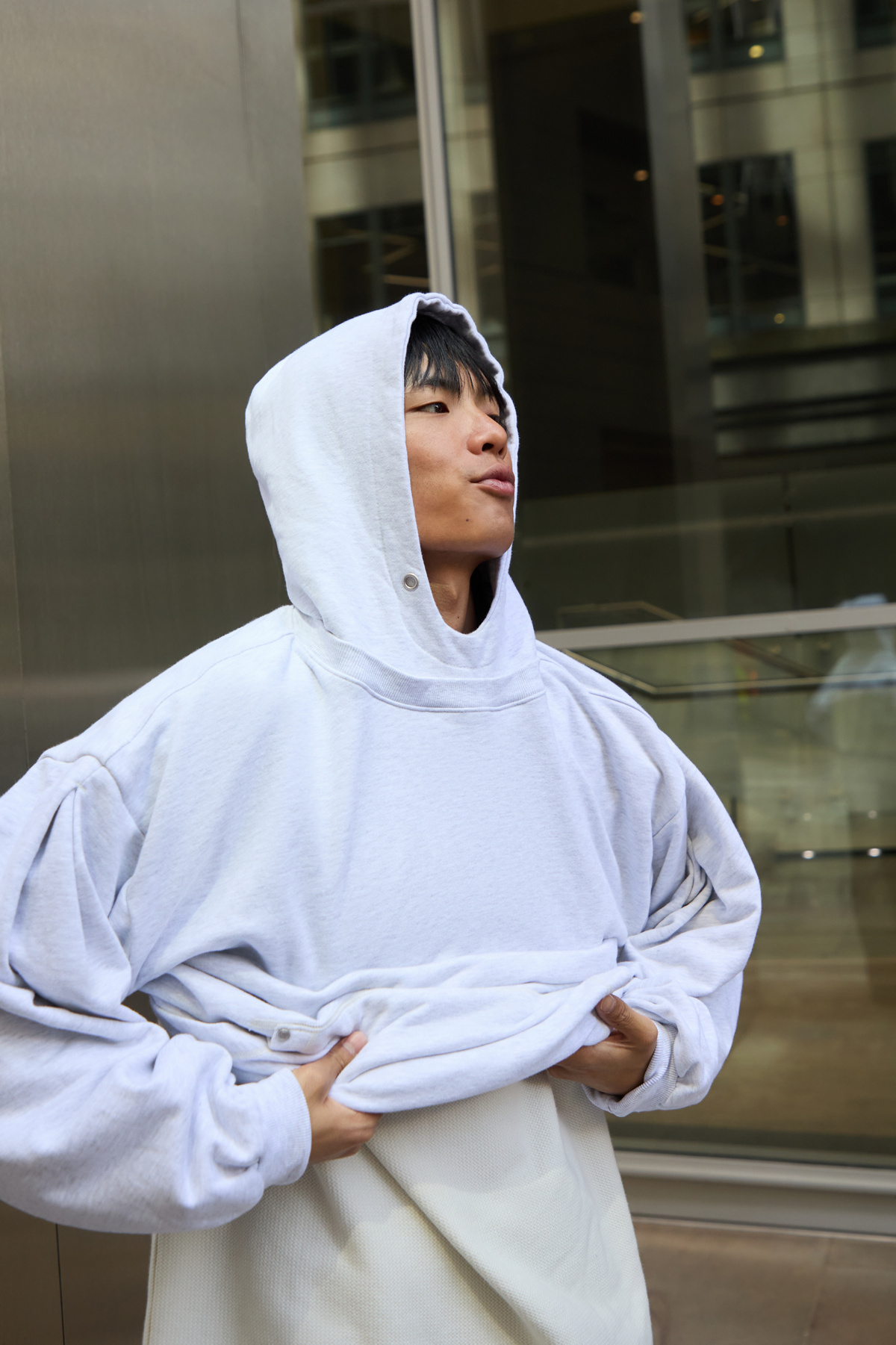 Anglan Valley Layered Hoodie