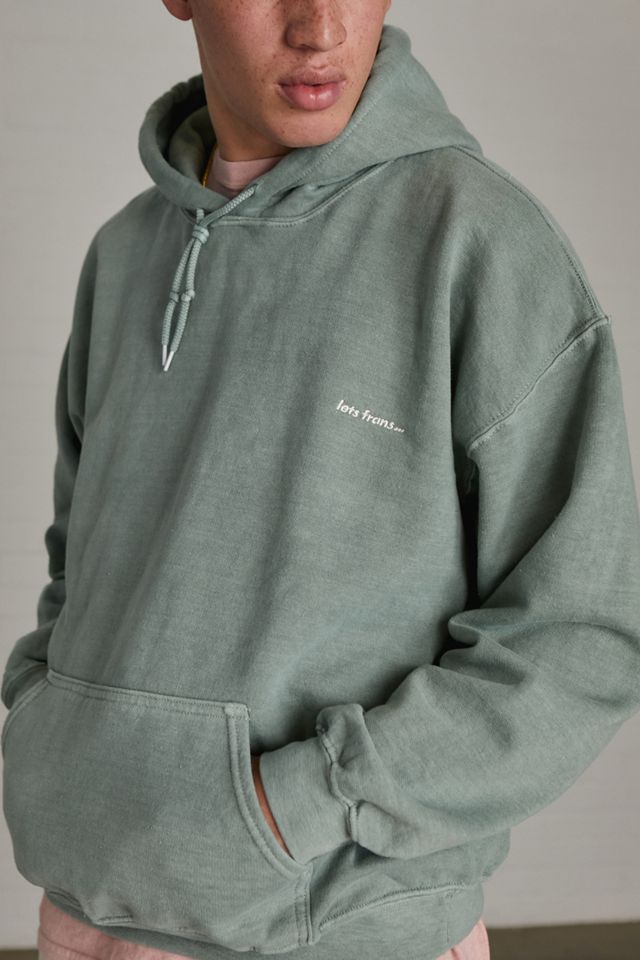 iets frans… Unisex Seafoam Overdyed Hoodie #4