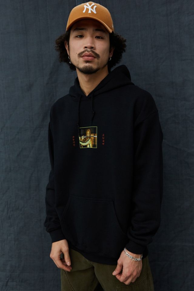 Urban outfitters black clearance hoodie