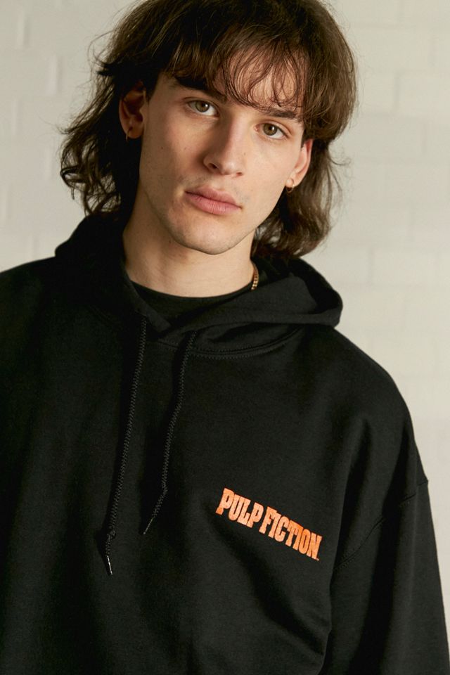 UO Black Pulp Fiction Photo Hoodie #1