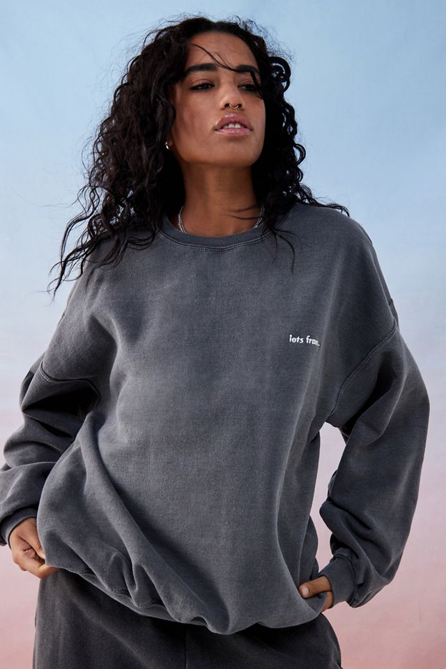 iets frans... Washed Black Sweatshirt #4